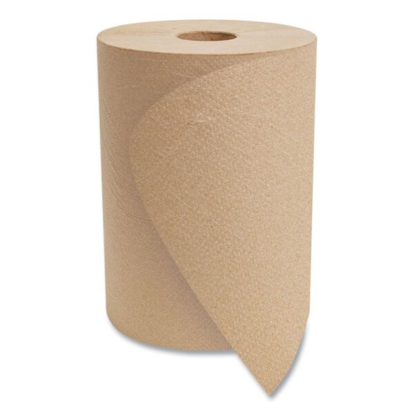 10 Inch Roll Towels, 1-Ply, 10″ X 800 Ft, Kraft, 6 Rolls/carton - Image 3